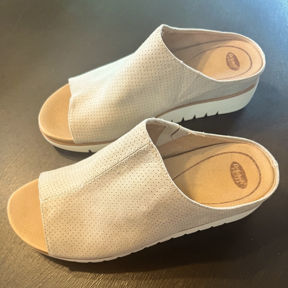 Dr Scholls Go For It wedge slip on